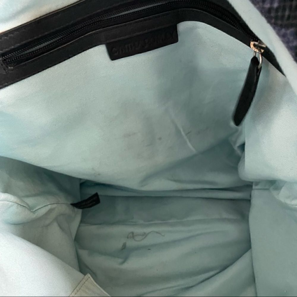 Cynthia Rowley Python Snake Leather Embossed Chai… - image 8